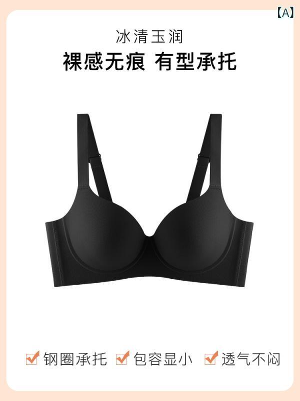 ブラジャー レディース 大きいサイズ 立体 無縫製 垂れ防止 脇高 補正 下着 バストアップ 谷間 美胸 sofapotato-10746429 ソファポテト サンプル画像2