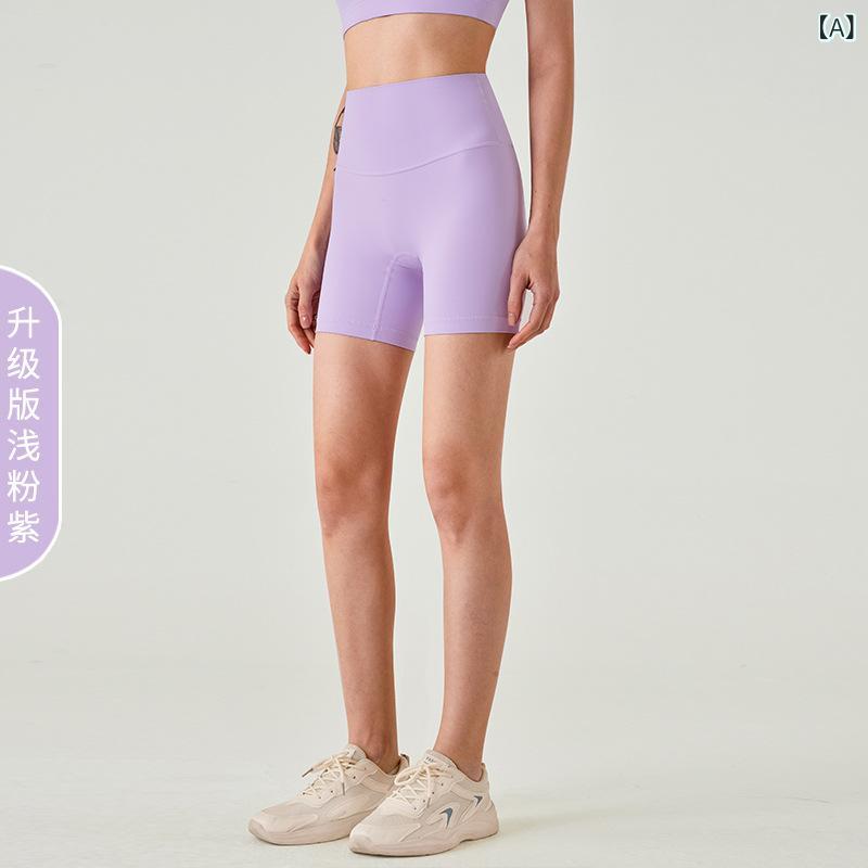 ソファポテトのヨガパンツ レディース 春夏 高機能 速乾 高腰 ヒップアップ スポーツ 短パン トレーニング ウェア 接触冷感｜アングル2