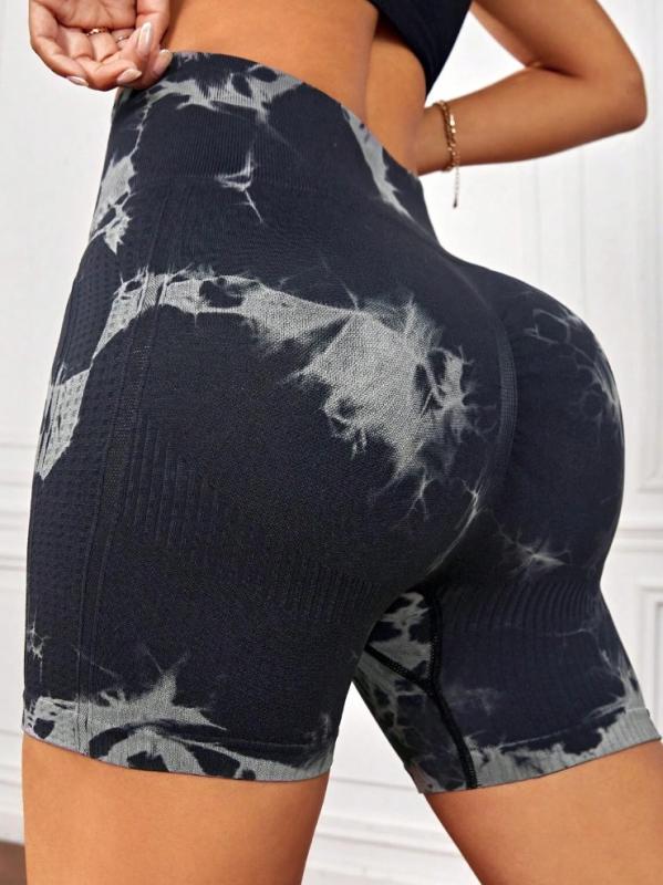 ショートパンツ レディース スポーツ 無縫製 快適 高弾性 ハイウエスト ヨガ ピラティス ピーチヒップ 運動 伸縮性 吸湿速乾(4.0)