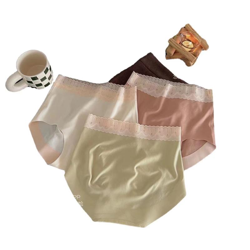 ショーツ レディース 女性用 中腰 快適 軽薄 高弾性 通気性 無縫製 シームレス パンツ スタンダードショーツ2