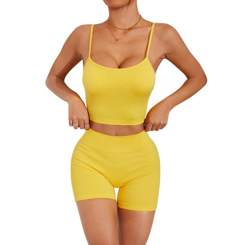 ヨガウェア レディース セットアップ シームレス 高腰 腹部コントロール ヒップアップ ランニング スポーツ レギンス トレーニング 伸縮性 吸湿速乾