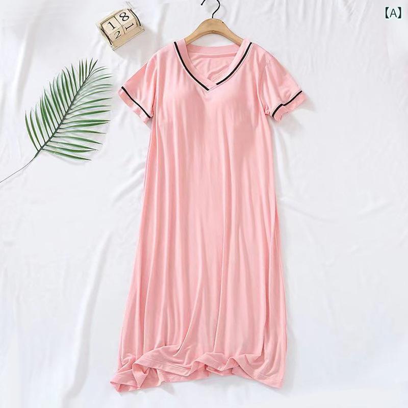 ワンピース レディース 夏 接触冷感 再生繊維 ルームウェア 部屋着 カップ付き 胸パッド付き ノンワイヤー 大きいサイズ ゆったり 普段使い かわいい