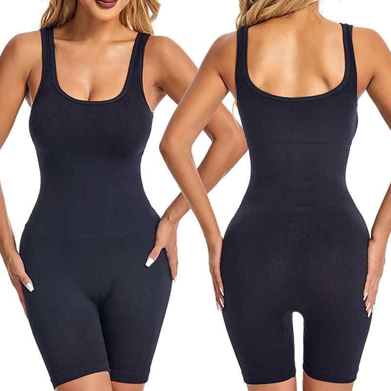 ヨガウェア レディース ノースリーブ スポーツウェア 無縫製 ボディスーツ タイト ショートパンツ 伸縮性 ストレッチ ピラティス フィットネス トレーニング ランニング ウェア