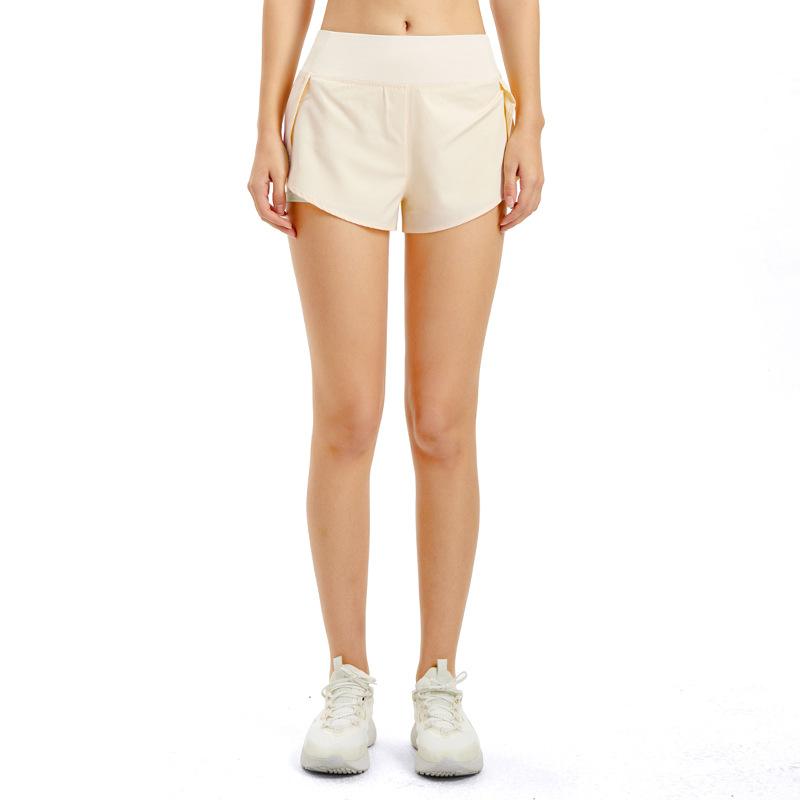 スポーツ ショートパンツ レディース アウトドア ヨガ ウェア ランニング ホットパンツ 速乾性 通気性 2重構造