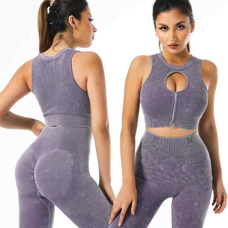 ヨガウェア レディース 長袖 スポーツブラ ヨガパンツ フィットネス ショートパンツ 上下セット 速乾性 伸縮性 シームレス スポーティー