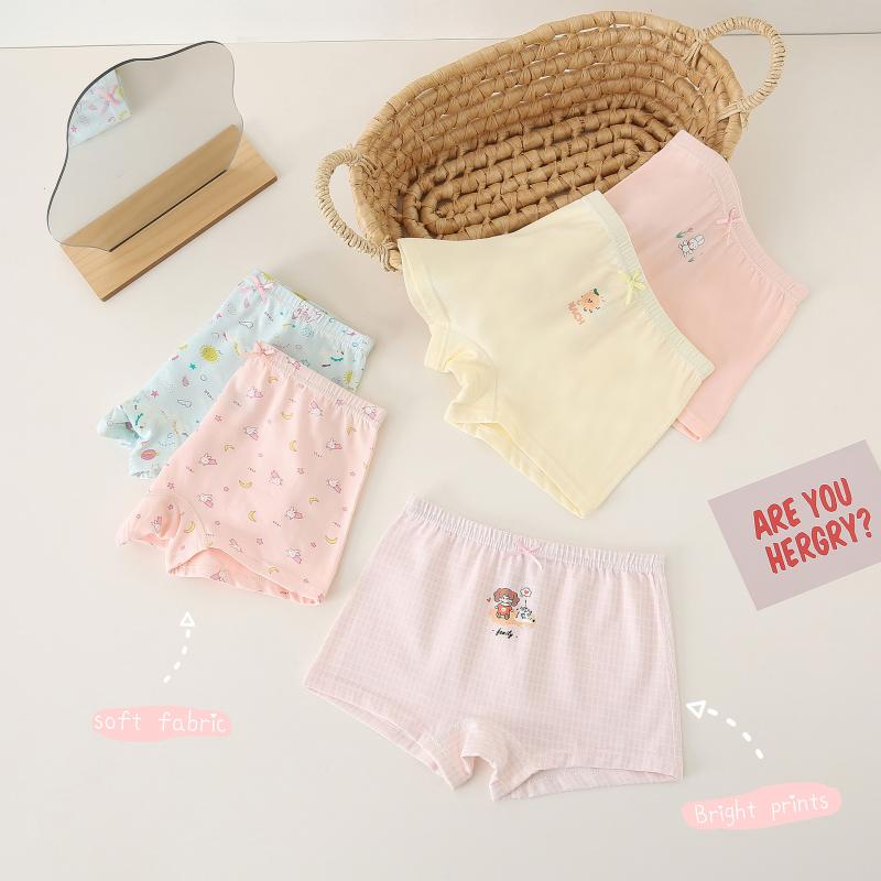 パンツ キッズ 子供 女児 ショーツ 綿100% ボクサーパンツ 小学生 かわいい インナー 通気性 快適2