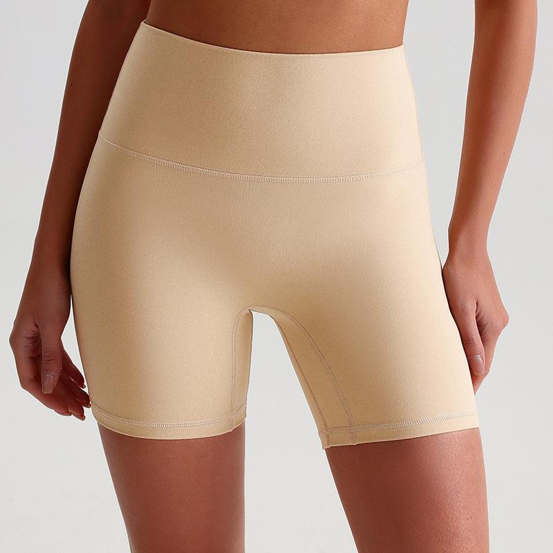 ヨガパンツ レディース スポーツ用ショートパンツ 双面起毛 裸感 タイト ストレッチ トレーニング用 短パン
