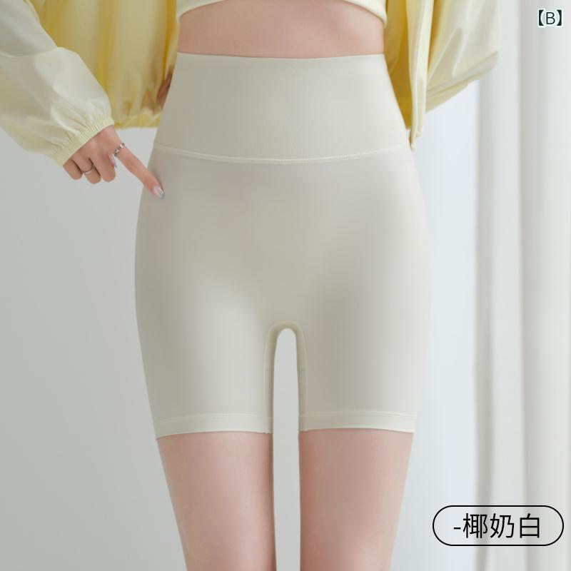 補正下着 レディース ハイウエスト 腹部コントロール ヒップアップ ショーツ ベージュ系 春夏 薄手 高弾力 タイト sofapotato-10540002 ソファポテト サンプル画像3