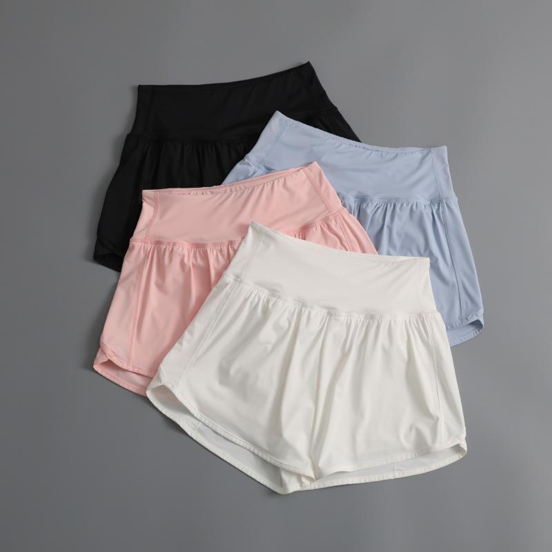 ショートパンツ レディース 女性用 接触冷感 吸湿速乾 ヨガパンツ スポーツ 短パン 3分丈 ゆったり ランニング 運動 部屋着