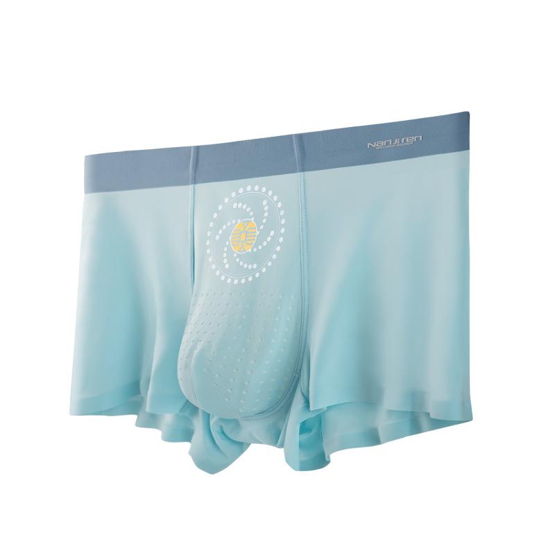 パンツ 男性用 抗菌 接触冷感 再生繊維 シームレス ショート 無地 インナー アンダーウェア 普段使い