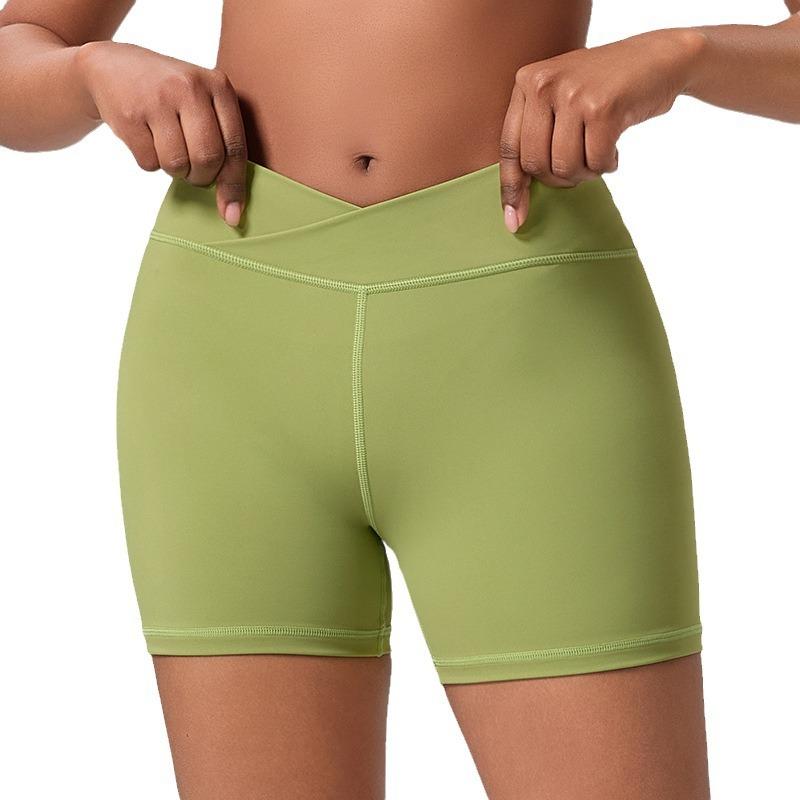 ショートパンツ レディース 高機能 無地 ハイウエスト 腹部コントロール ヒップア...