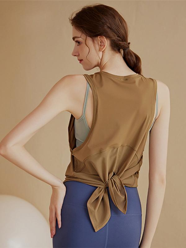 タンクトップ レディース ヨガウェア 接触冷感 吸湿速乾 トレーニング ウェア スポーツウェア ルームウェア 部屋着 大きいサイズ ゆったり かわいい