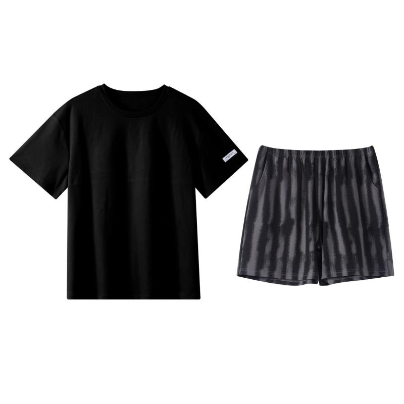 パジャマ レディース 春夏 半袖 短パン 上下セット 接触冷感 薄手 ルームウェア 部屋着 寝巻き 綿 かわいい