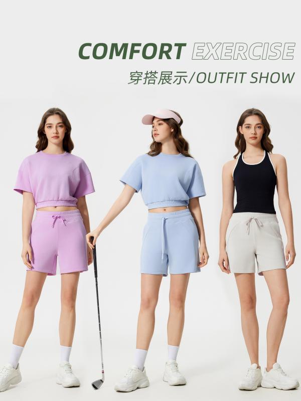 ヨガパンツ レディース カジュアル 通勤 接触冷感 柔らか 親膚 スポーツ 短パン ルームウェア 部屋着