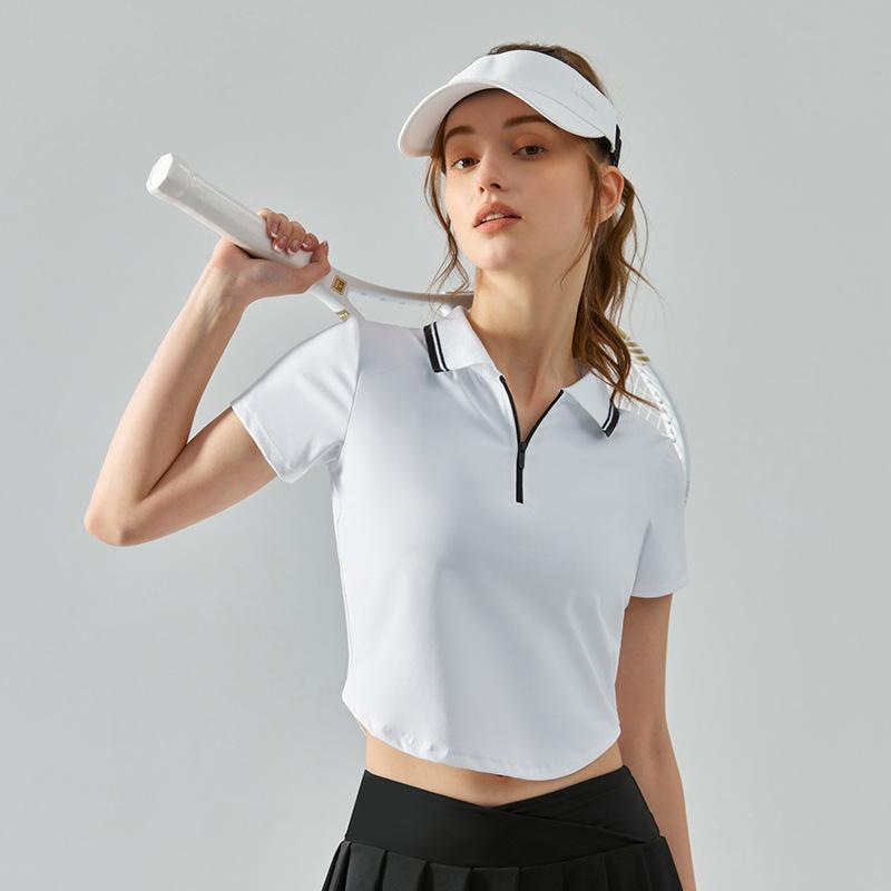 ヨガウェア レディース 半袖 配色 伸縮性 横編み Tシャツ ゆったり スポーツ 運動着 フィットネス