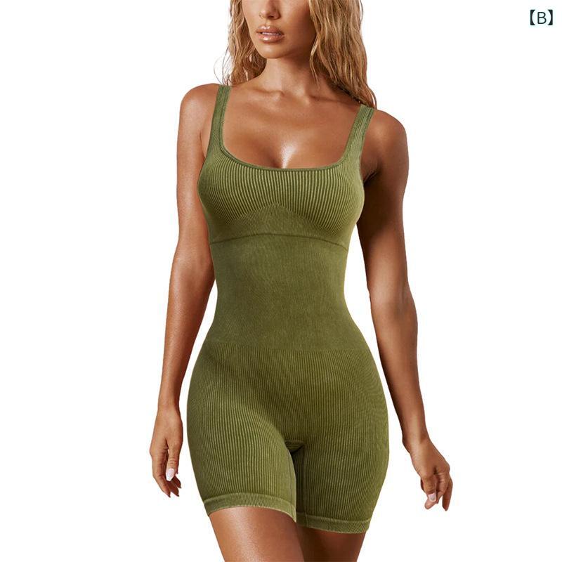 ヨガウェア レディース 接触冷感 無縫製 スクエアネック ダンス レギンス スパッツ 伸縮性 ヒップアップ スポーツ トレーニング 短パン