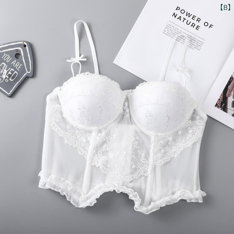 キャミソール レディース 秋冬 レース 切り替え 網目 チュール インナー スリム 着痩せ ピンク系 短め丈 トップス