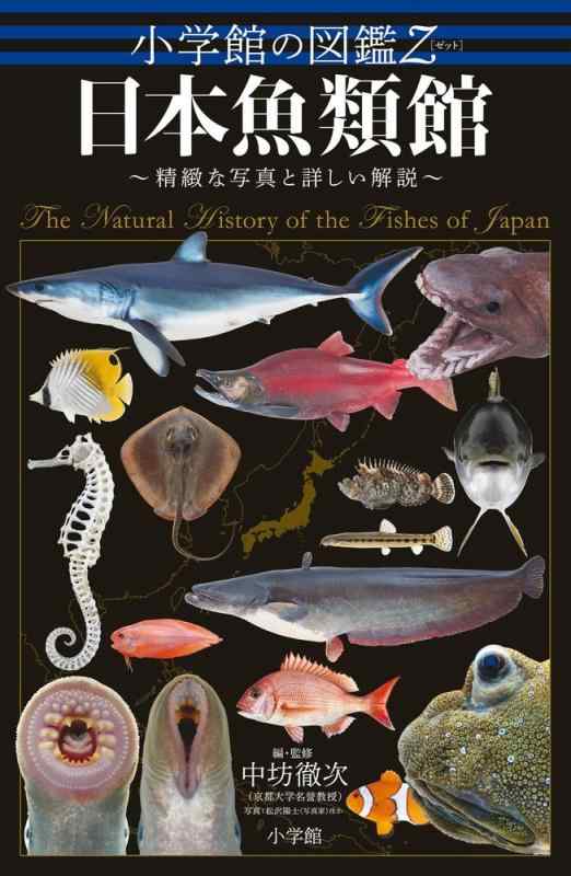 【中古】小学館の図鑑Z 日本魚類館: ~精緻な写真と詳しい解説~