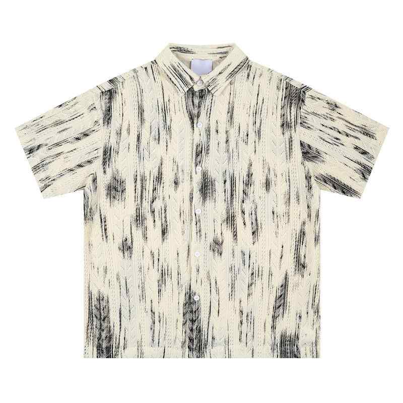 シャツ メンズ 男性用 半袖シャツ トップス 夏服 和柄 アロハシャツ ハワイアンシャツ 薄手 涼しい 通気性 快適 普段使い