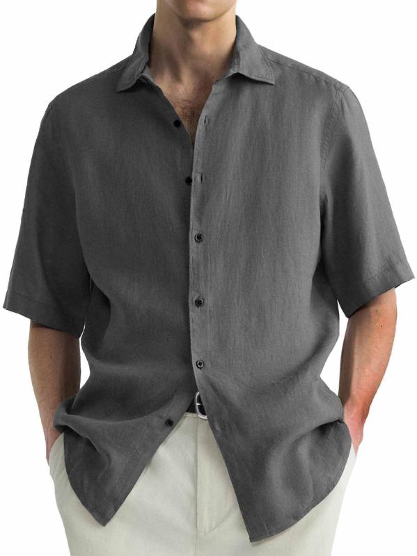 シャツ 男性用 紳士服 トップス ウォッシュ加工 綿 コットン カジュアルシャツ