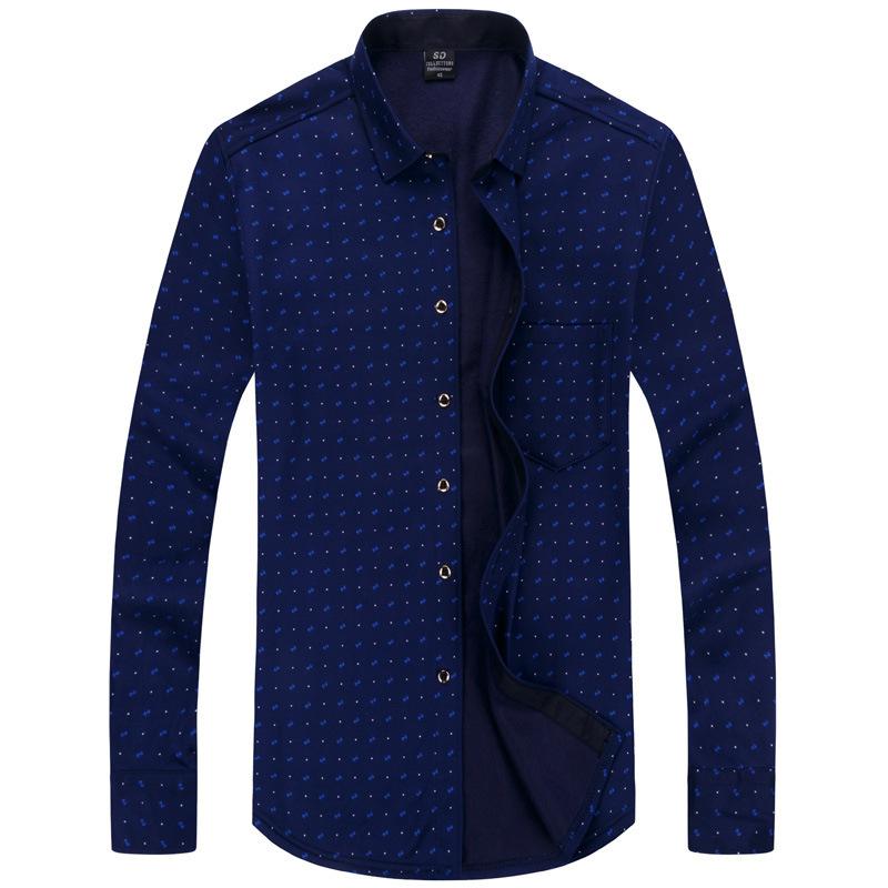 シャツ メンズ 男性用 秋冬 長袖 格子柄 裏起毛 厚手 暖かい トップス 普段使い