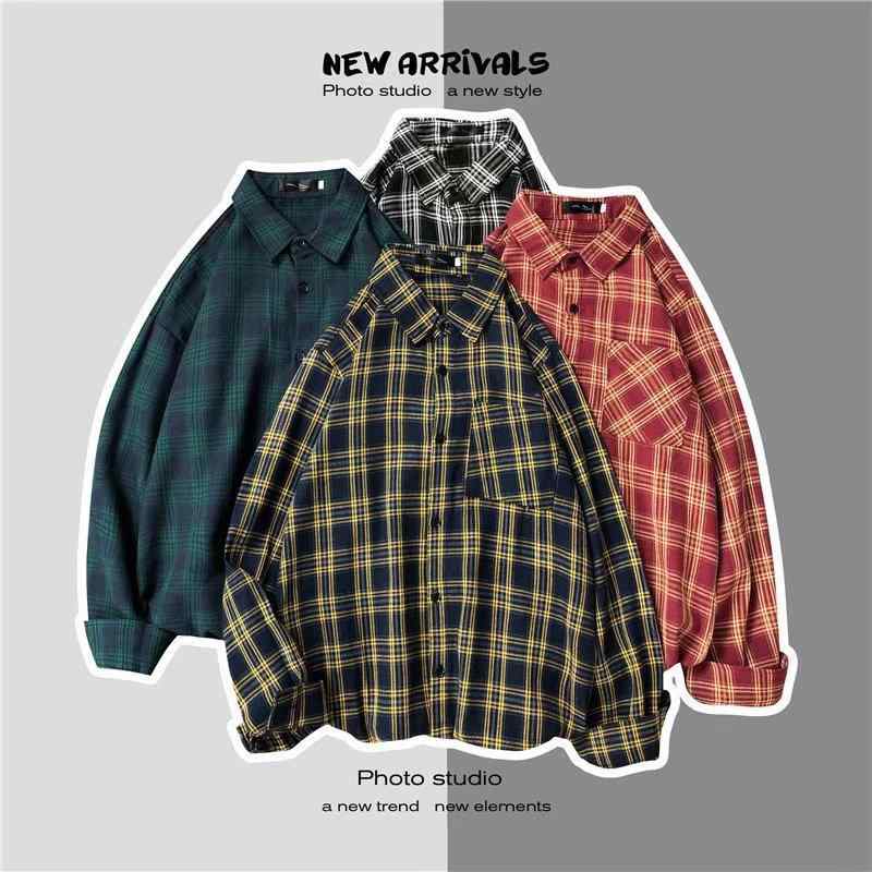 シャツ メンズ 長袖 トップス 春物 日本製 韓国 尖襟 襟付き カジュアル アウター 羽織り