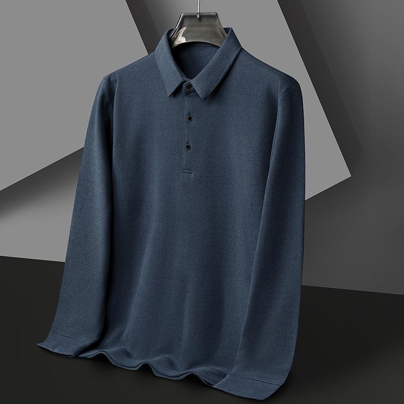 Tシャツ メンズ 男性用 襟付き イチゴ柄 格子柄 両面フリース 裏起毛 厚手 トップス カットソー あったか 暖かい 防寒