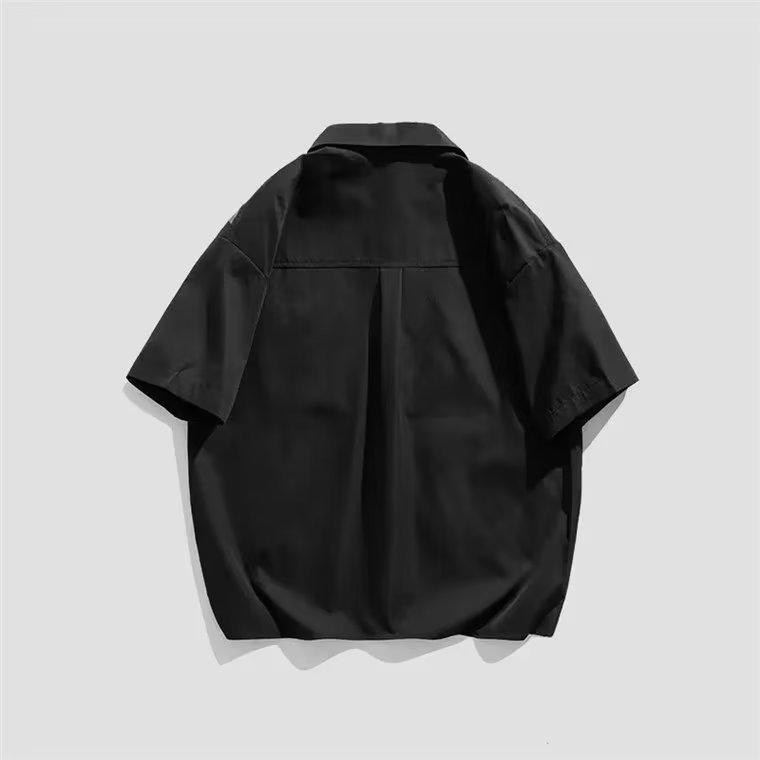 Rakuten - シャツ メンズ 男性用 半袖シャツ 夏 日本製 カジュアル ゆったり トップス ドロップショルダー オーバーサイズ 接触冷感
