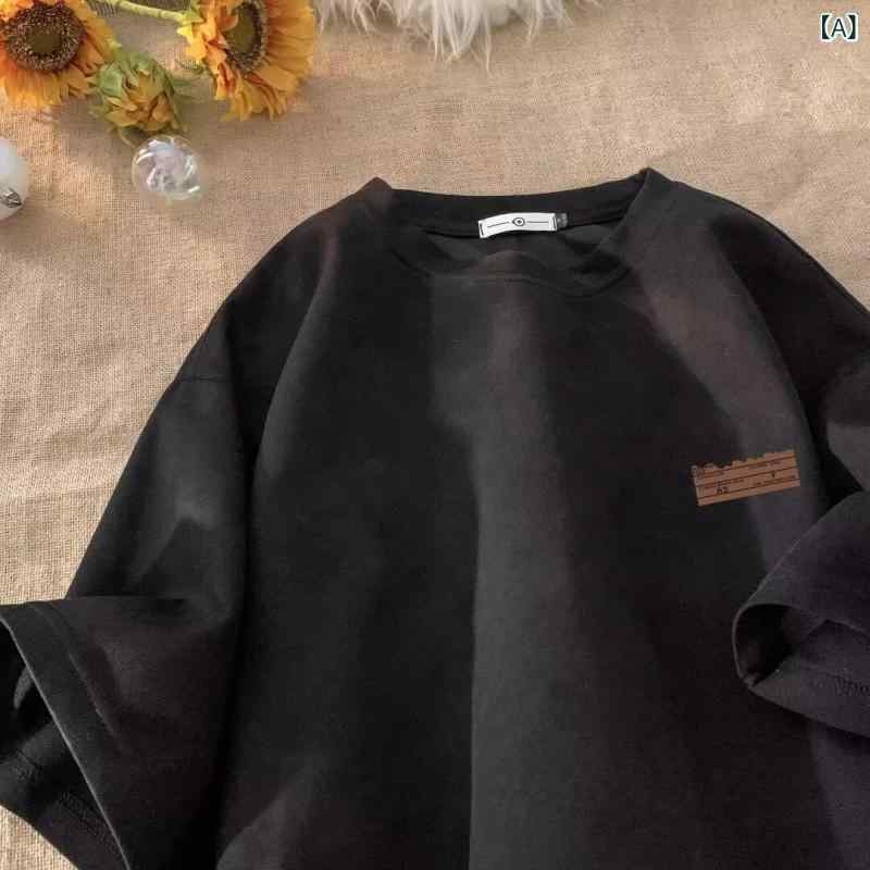 乐天商城 - Tシャツ メンズ 男性用 半袖 スウェード調 カジュアル ゆったり おしゃれ 普段使い