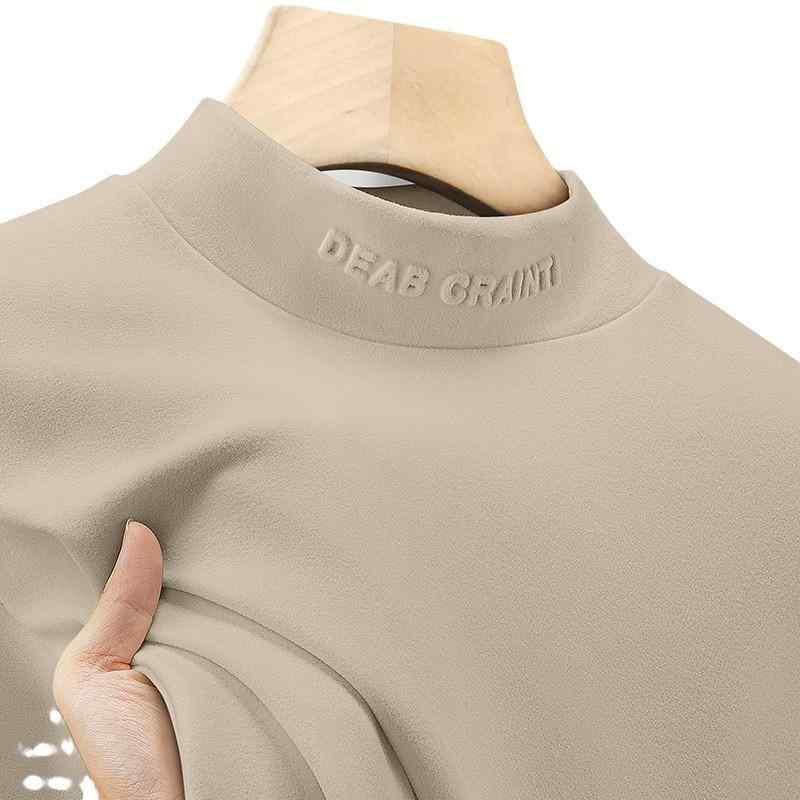 Tシャツ メンズ 男性用 厚手 裏起毛 保温 インナー 長袖 トップス カットソー あったか 秋冬