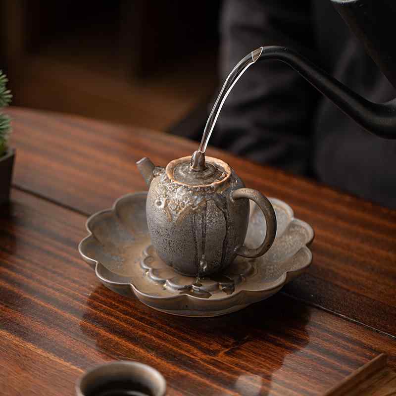 急須台 窯変 陶瓷 功夫茶道具 茶托 �