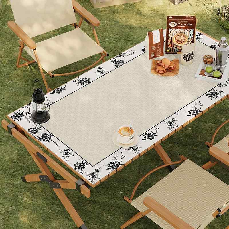 テーブルクロス 卵巻きテーブルマット レザー風 防水 防油 撥水 紫外線カット ピクニック 部屋 レジャー アウトドア キャンプ