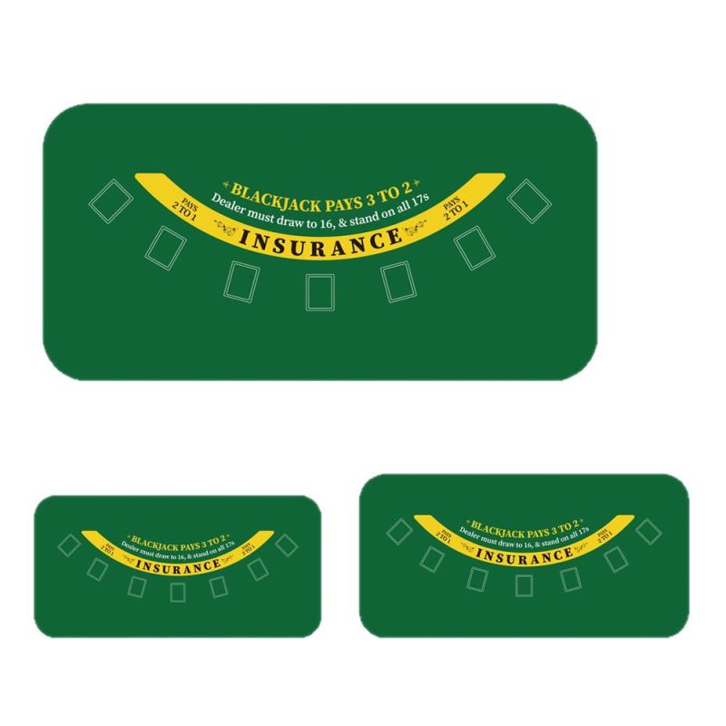 テーブルマット ポーカー 麻雀 珪藻土 ドリンクホルダー付き 吸水 速乾 滑り止め付き2