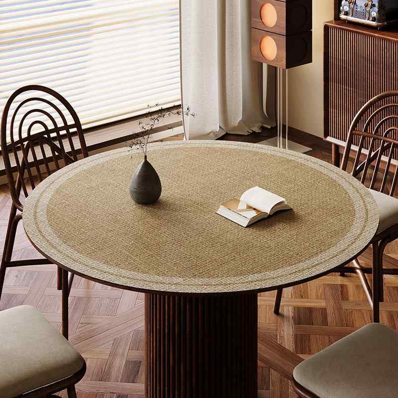 テーブルマット 円形 豪華感 防水 �