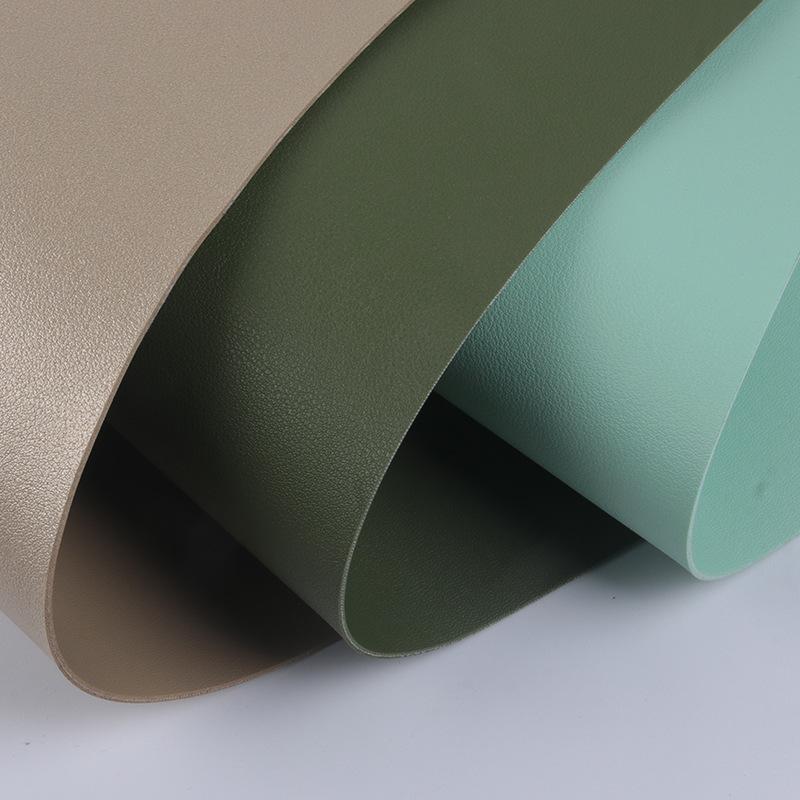 マウスパッド テーブルマット レザー ナッパ紋 PVCレザー 両面 同色 同素材 18mm厚