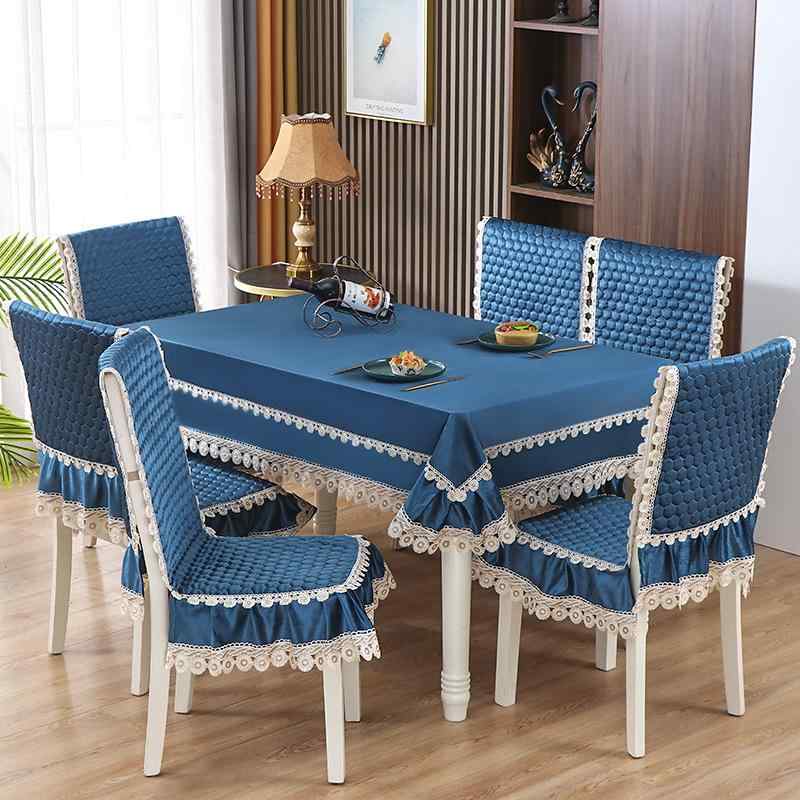 椅子 ダイニングチェア セット テーブルクロス 家庭用 椅子カバー 椅子パッド イタリアンベルベット クッション