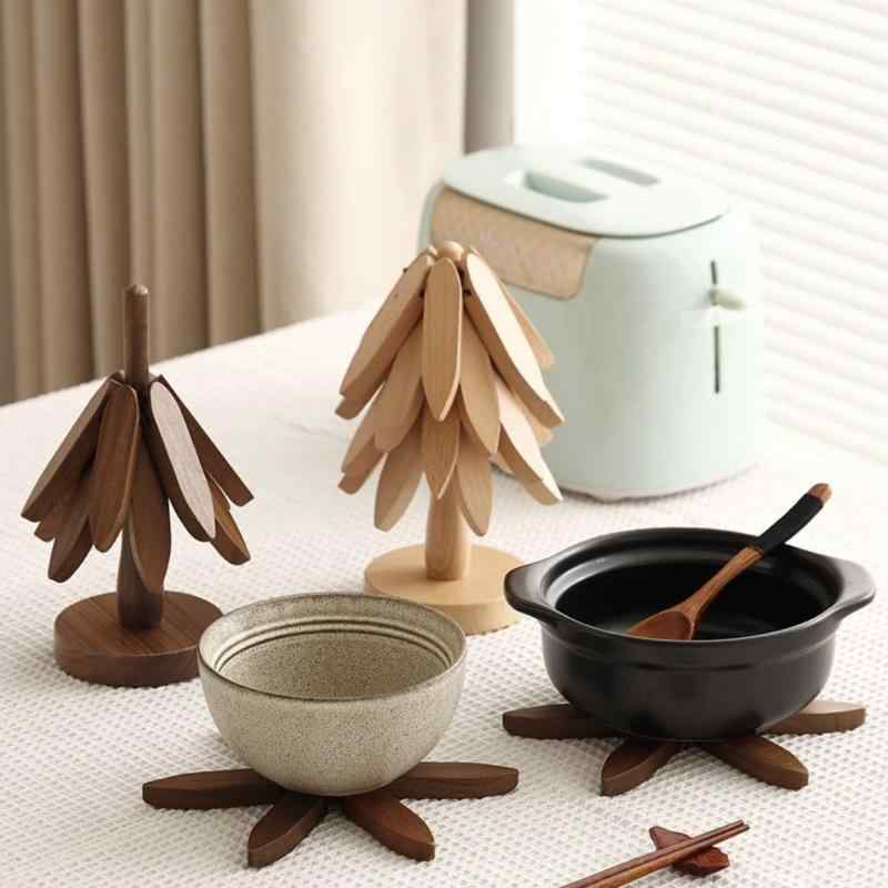 コースター 木質 樹形 断熱 滑り止め 実木 ナチュラル あたたかい おしゃれ かわいい シンプル テーブル 飾り