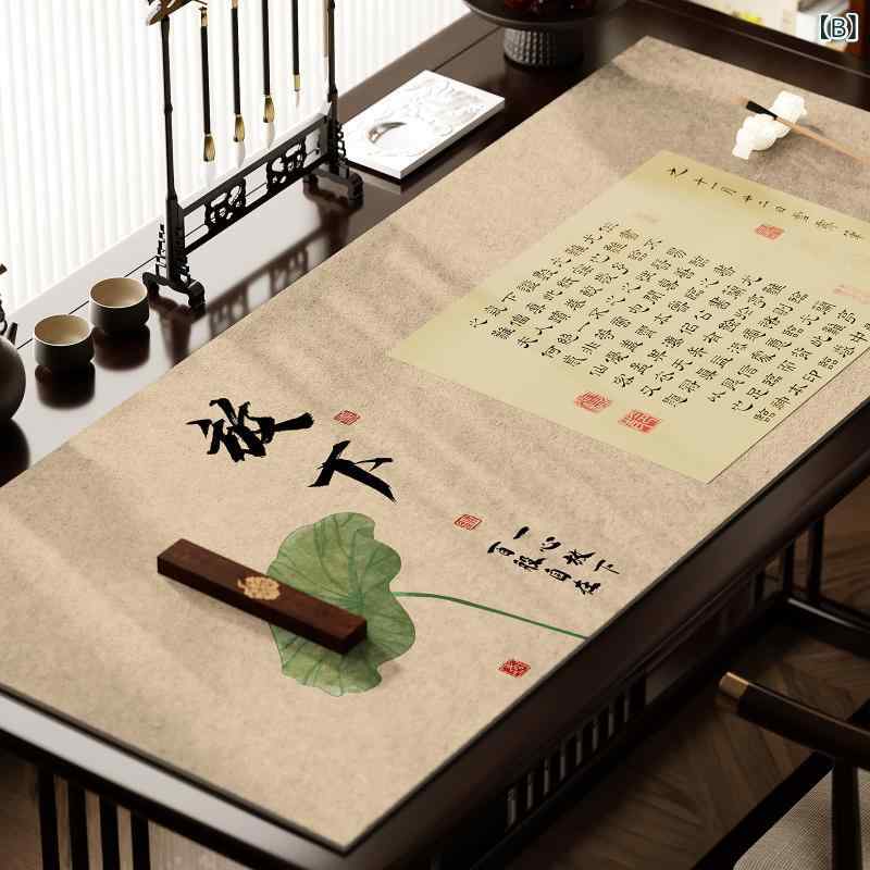ソファポテトの書道用具 羊毛 フェルト デスクマット 書道 習字 練習用 下敷き 保護パッド 防墨｜アングル2