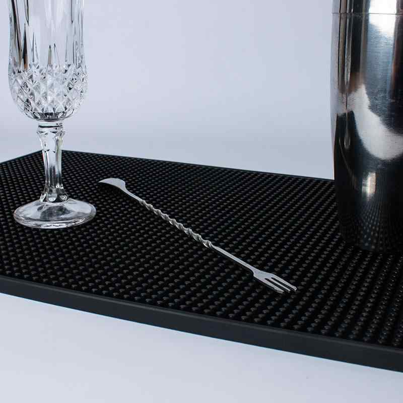 コーヒーメーカー 用 水切りマット PVC製 ソフト ゴム バー カウンター マット 断熱 テーブルマット 滑り止め2