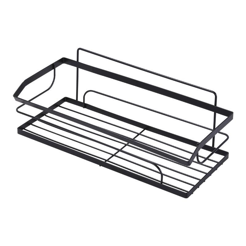 Rectangular - 浴室収納 壁掛けラック 洗面所用品収納ラック バスルーム収納ラック 壁掛け棚 穴あけ不要 バス用品収納 浴室 整理棚 バスラック お風呂収納