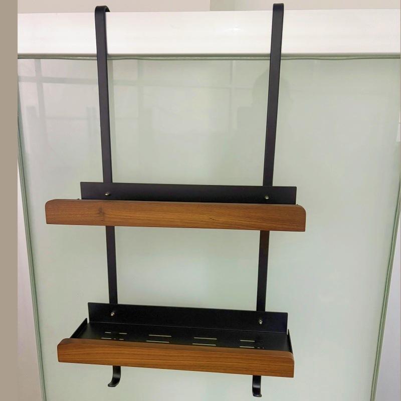 浴室 ラック シャワーラック ウッドラック 壁掛け棚 収納棚 バスラック 洗面所収納 整理棚 ウォールラック ウォールシェルフ