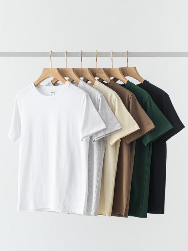 Tシャツ 男性用 無地 厚手 コットン トップス カットソー 半袖 ドロップショルダー ビッグシルエット ゆったり 普段使い 部屋着・・主な素材: 綿・ネックライン: ラウンドネック・袖丈: 半袖・厚さ: 厚手・カラー: ホワイト, ブラック, コーヒー・サイズ: S, M, L, XL, XXL, XXXL, XXXXL・カテゴリ: Tシャツ・袖のタイプ: レギュラー・重さ: 約250g-300g・対象: メンズ・製品カテゴリ: Tシャツ