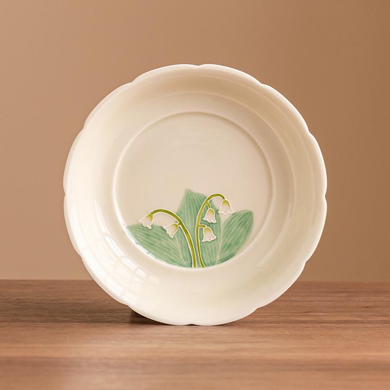 茶托 茶台 茶海 壶承 中式 スズラン 