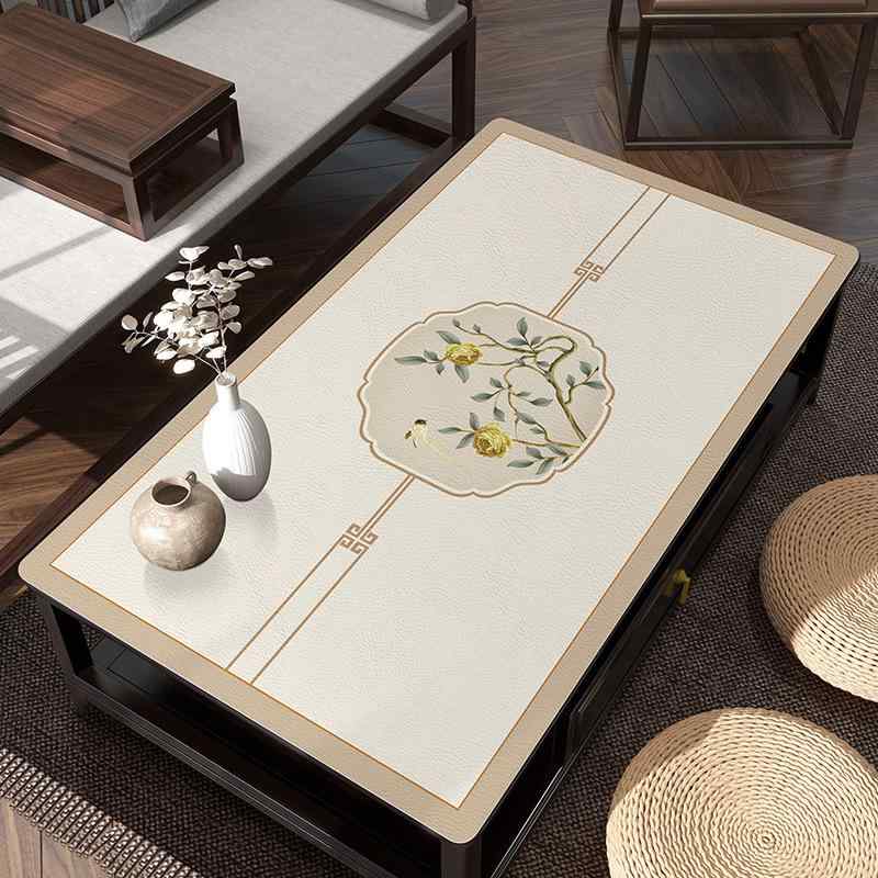 テーブルマット レザー 長方形 断熱 防水 防油 食卓マット 茶卓