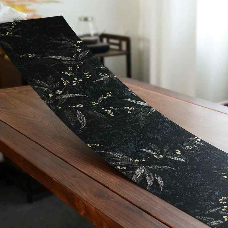 テーブルクロス 豪華感 防水 織物 スエード 禅意 茶道 茶席 中華風 高精密 テーブルマット