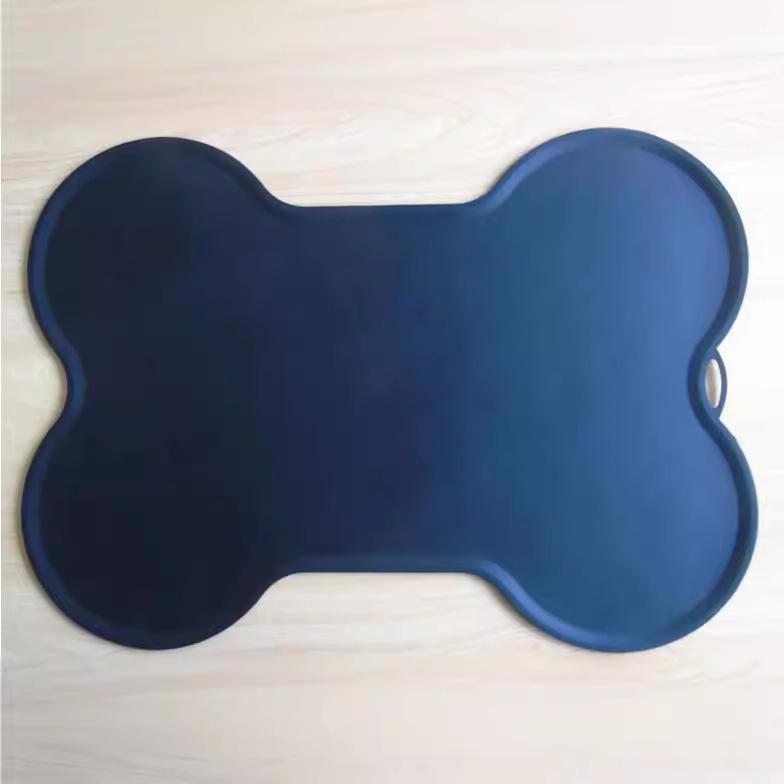 ペット シリコン製 ランチョンマット 防水 滑り止め 折りたたみ式 漏れ防止2