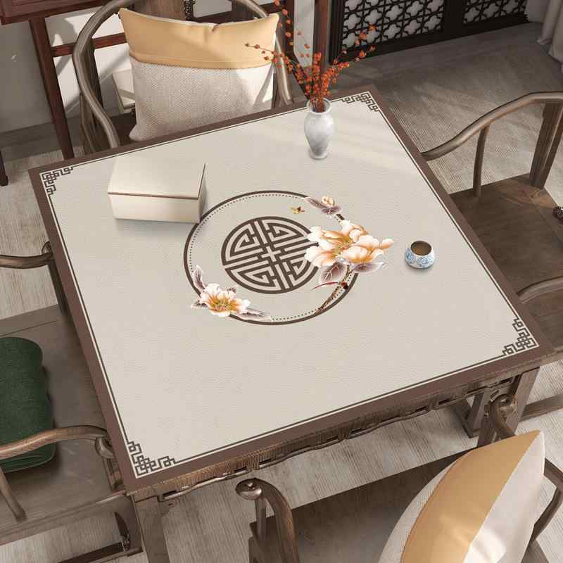 テーブルマット レザー調 静音 断熱 家庭用 麻雀テーブル 茶几 デスクマット 防水 防汚 カット可能