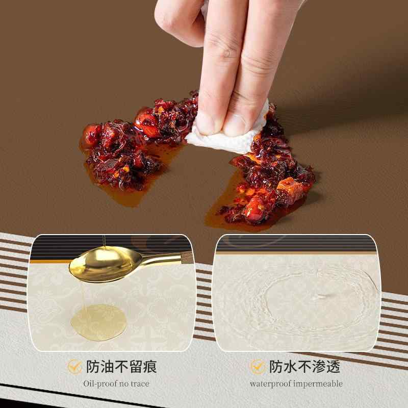 テーブルクロス 防水 防油 テーブルマット 撥水加工 茶几 台布 拭ける 滑り止め かわいい おしゃれ 長方形 デスクマット 食卓カバー