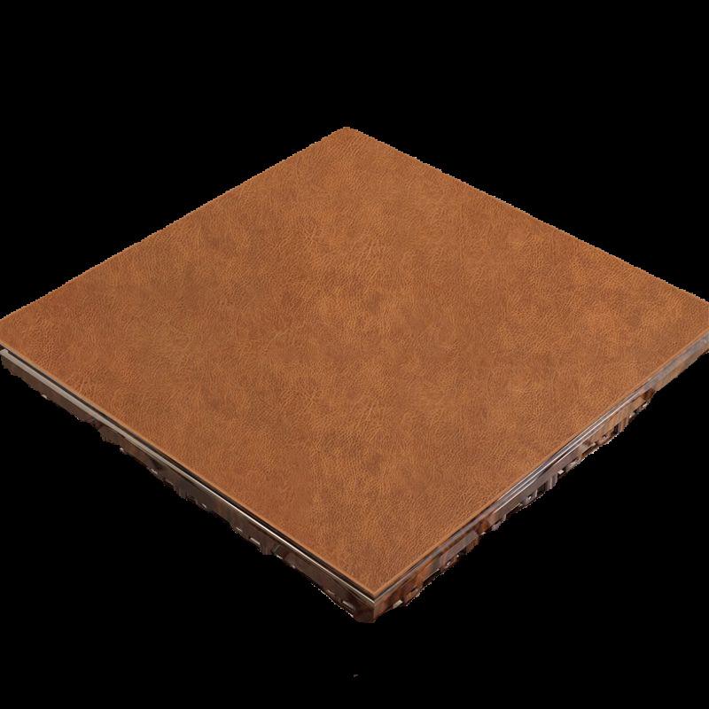 テーブルマット レザー調 リバーシブル 防水 防油 耐熱 デスクマット 茶托 スクエア 豪華感 レトロ2