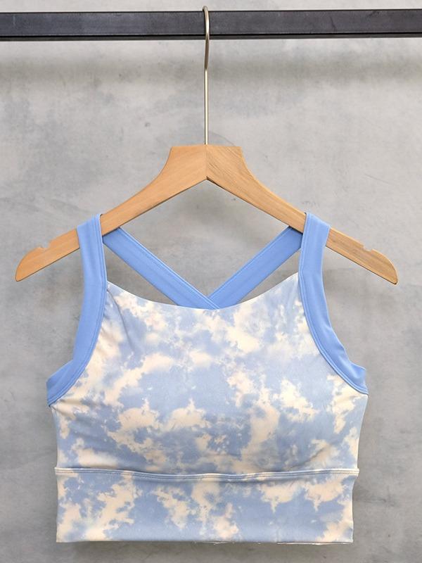 ヨガウェア レディース スポーツブラ ラッキーアイテム 耐衝撃 美背 揺れにくい ヨガ ブラトップ スポブラ